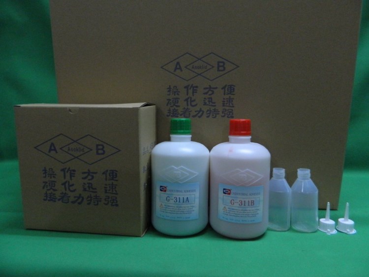 批發(fā)供應ASOKLID牌G-311 5分鐘快固AB膠 青紅膠 丙烯酸酯結(jié)構膠