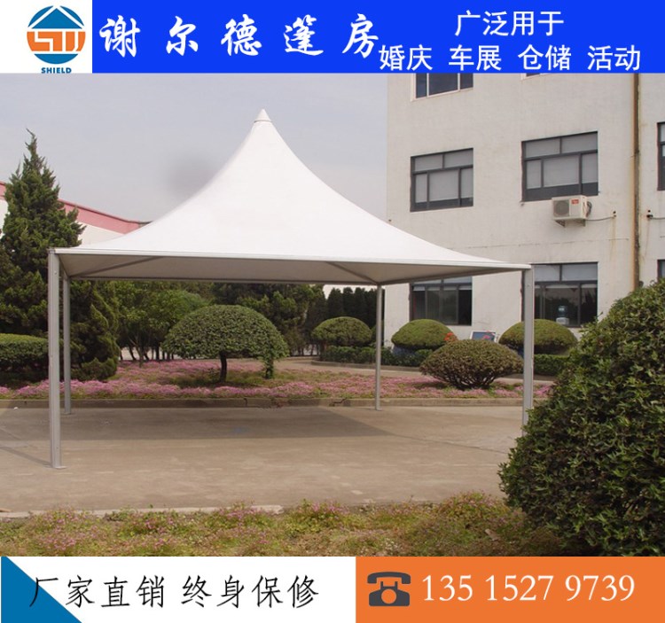 歐式篷房 歐式尖頂蓬展館大型帳蓬 婚慶車展會吊頂篷戶外活動篷房