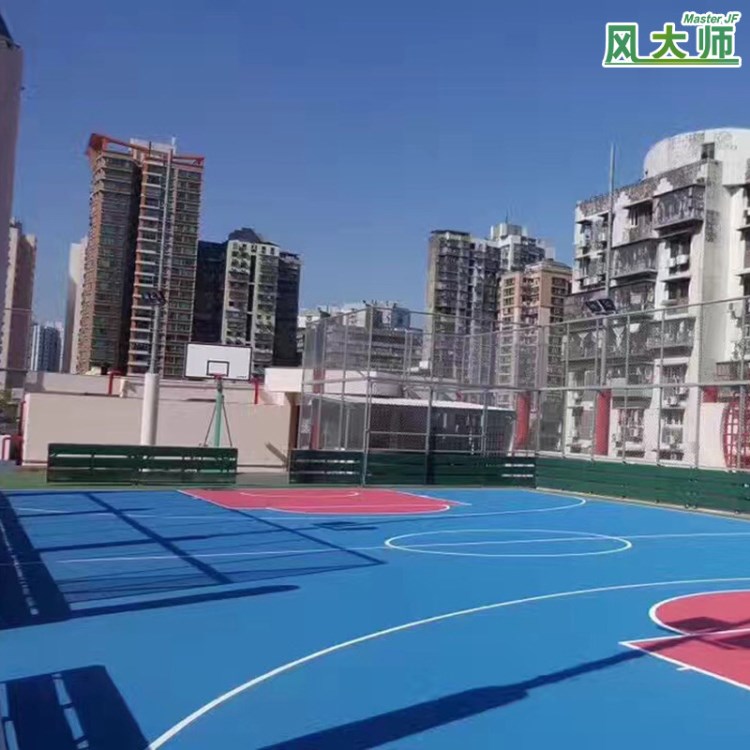 暢銷新款 大氣 丙稀酸籃球場場地 硅PU籃球場場地