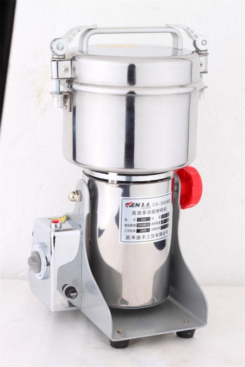 辰盛高速多功能500g手提搖擺式粉碎機(jī)中藥打粉機(jī)超細(xì)研磨機(jī)磨粉機(jī)