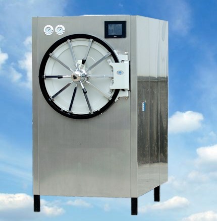 臥式壓力蒸汽器300L,大容量蒸汽器