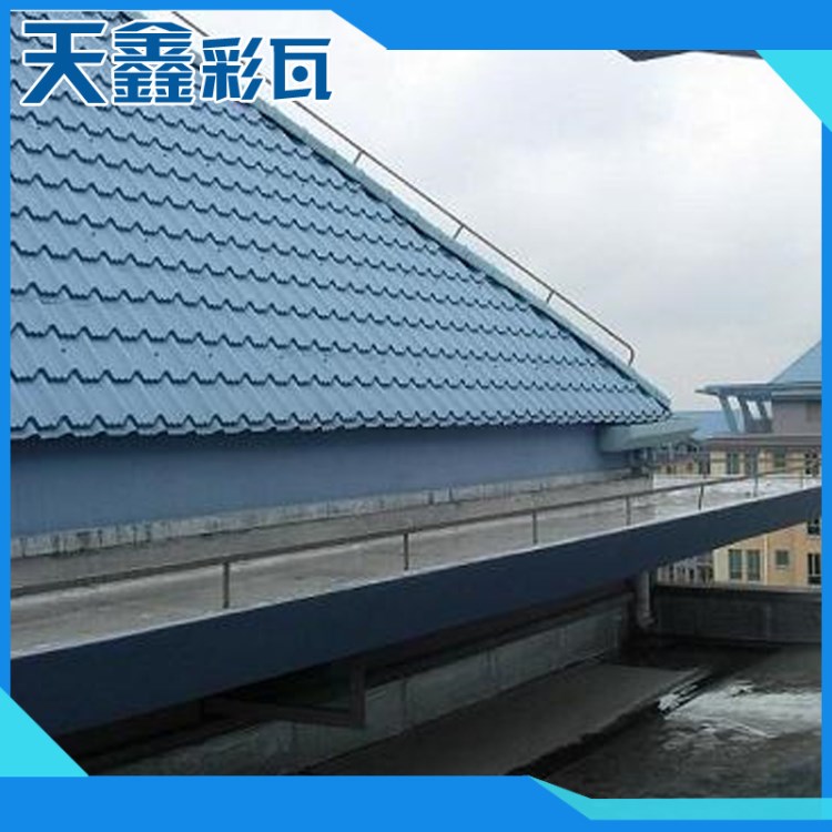 廠家 波形鱷魚彩鋼琉璃瓦 920彩鋼琉璃瓦 廣東彩鋼瓦琉璃瓦