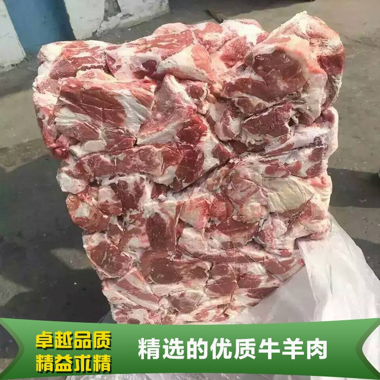 厂家直销  澳大利亚282羔羊碎肉  烧烤摊烤羊肉串精选大块羊