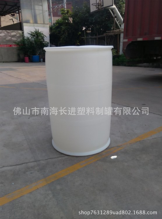 白色200L塑料桶，200L白色食品桶，200L白色生物桶