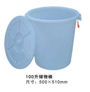 供應(yīng)批發(fā)120L塑料大白桶 100L塑料垃圾桶 200L白色膠桶食品