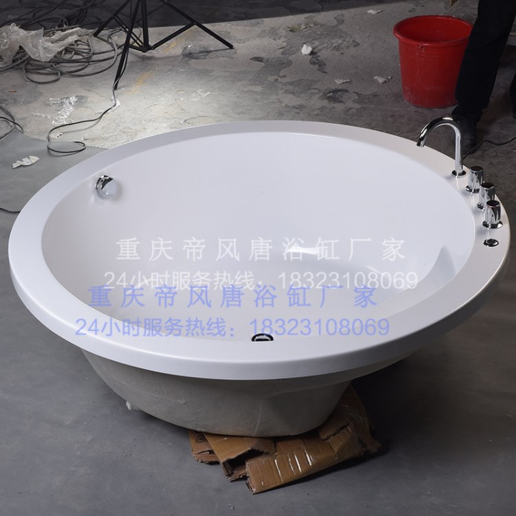 廠家亞克力塑料嵌入式工程浴缸/淋浴盆 量大從優(yōu) 外貿(mào)出口