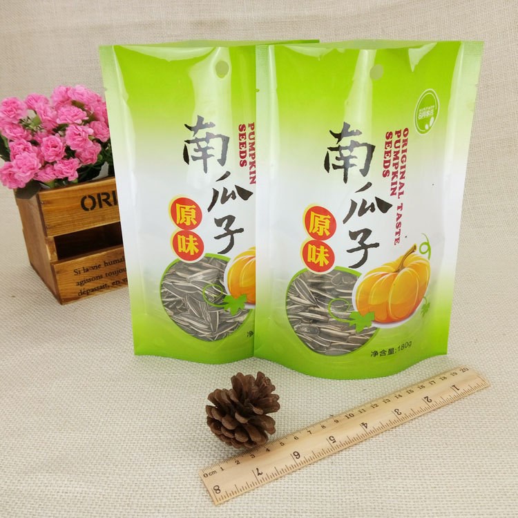 【廠家定制】休閑食品袋 自立復(fù)合食品袋 瓜子包裝袋180g裝