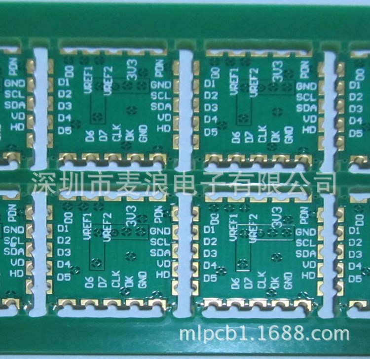 5OZ(安士)厚銅線路板 4OZ銅厚PCB半孔電路板 訂做加工