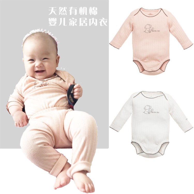 ins爆款嬰兒連體衣哈衣女嬰韓版包屁衣baby clothes 2018貼牌加工