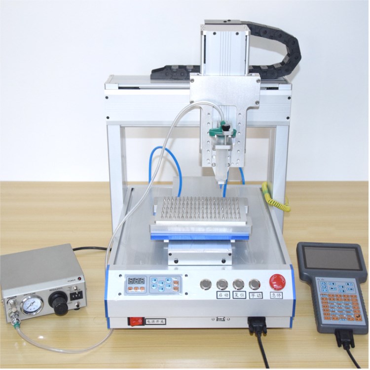 自动三轴光纤点胶机ab胶涂胶机 热熔胶点胶机 陶瓷插芯注胶机