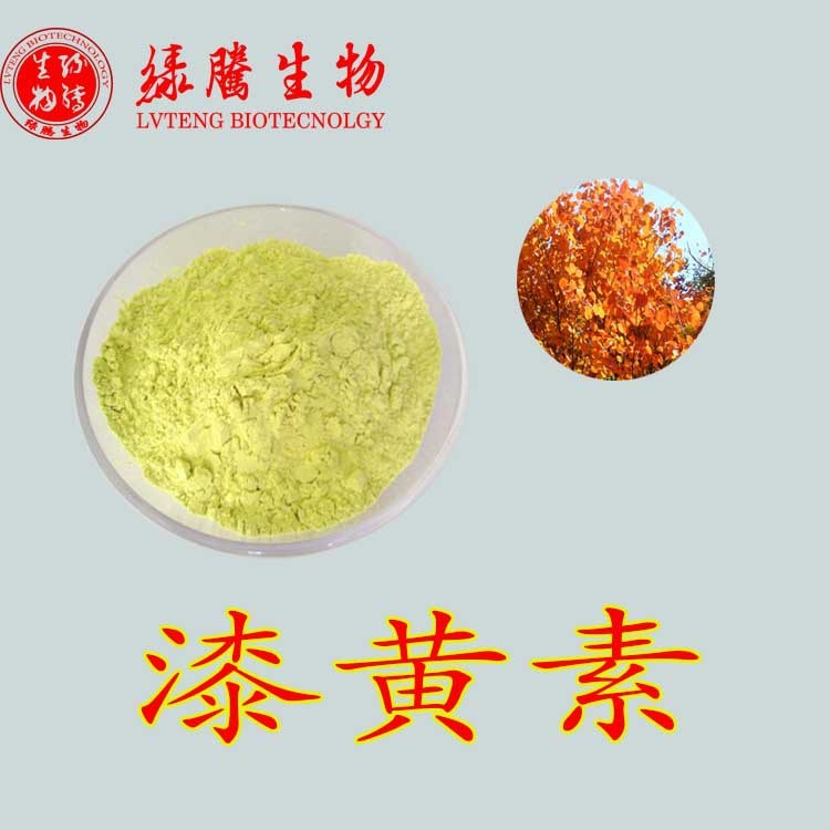 漆黃素98% 黃櫨提取物 紫鉚素 非瑟素 100g/袋 綠騰供應 現(xiàn)貨包郵