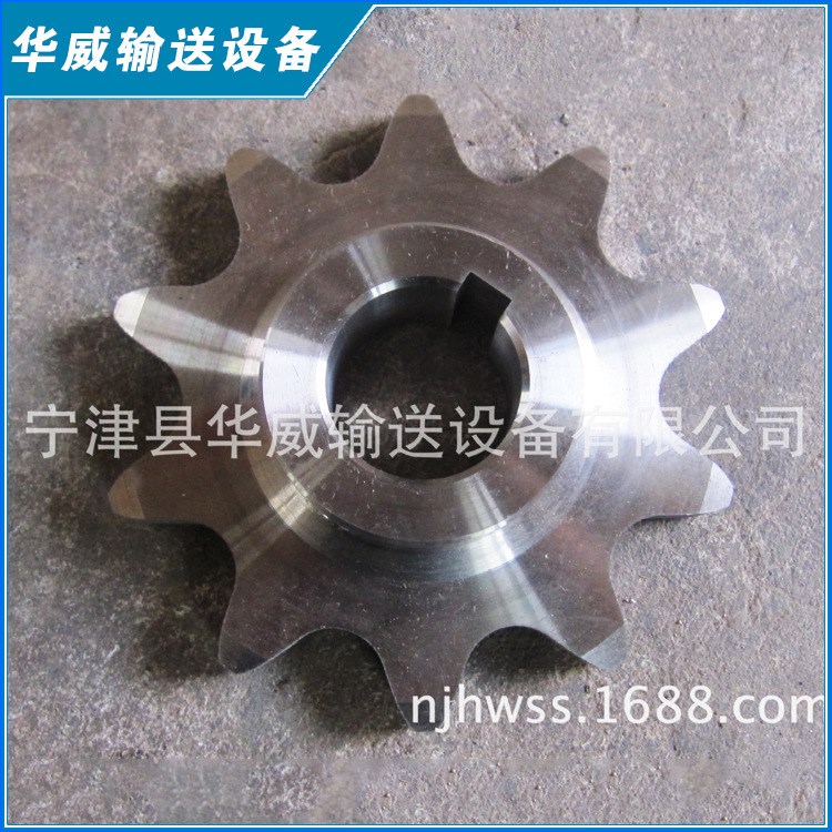 大量供應 各種非標準不銹鋼鏈條鏈輪 機加工齒形傳動鏈輪