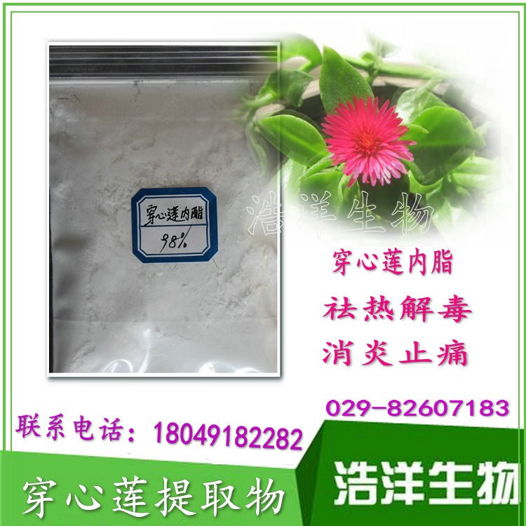 穿心蓮內(nèi)酯98% CAS 5508-58-7 穿心蓮乙素 穿心蓮提取物