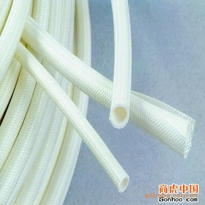 內膠外纖矽質管，玻璃纖維套管,自熄管,絕緣保護管