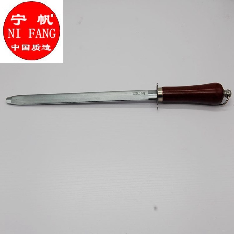 磨刀棍 厨房专用磨刀器厨房工具扁型12寸  屠宰场磨刀棒 厨房刀具