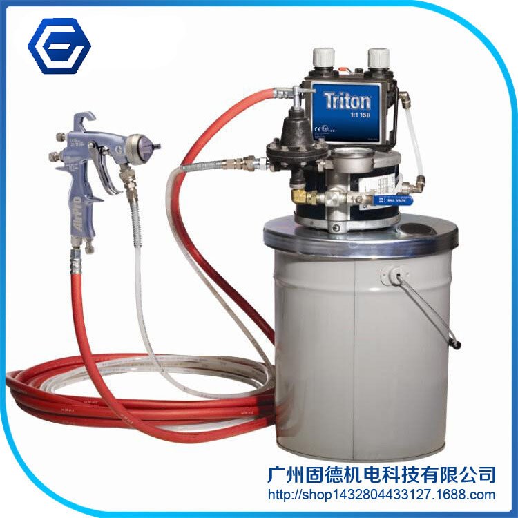 供應(yīng) Triton308噴漆機(jī) 桶蓋式噴涂機(jī) 氣動(dòng)空氣噴涂機(jī) 批發(fā)