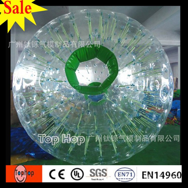 低價特賣環(huán)保耐磨充氣水上 草地球 悠波球 低價 出口標(biāo)準(zhǔn)