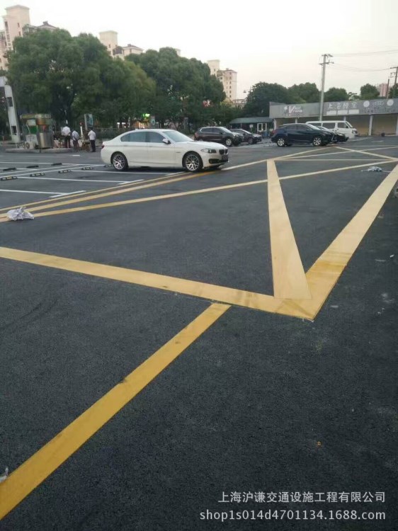 上海熱熔道路劃線施工、校區(qū)劃線、校區(qū)劃線、廠區(qū)劃線、車間劃線