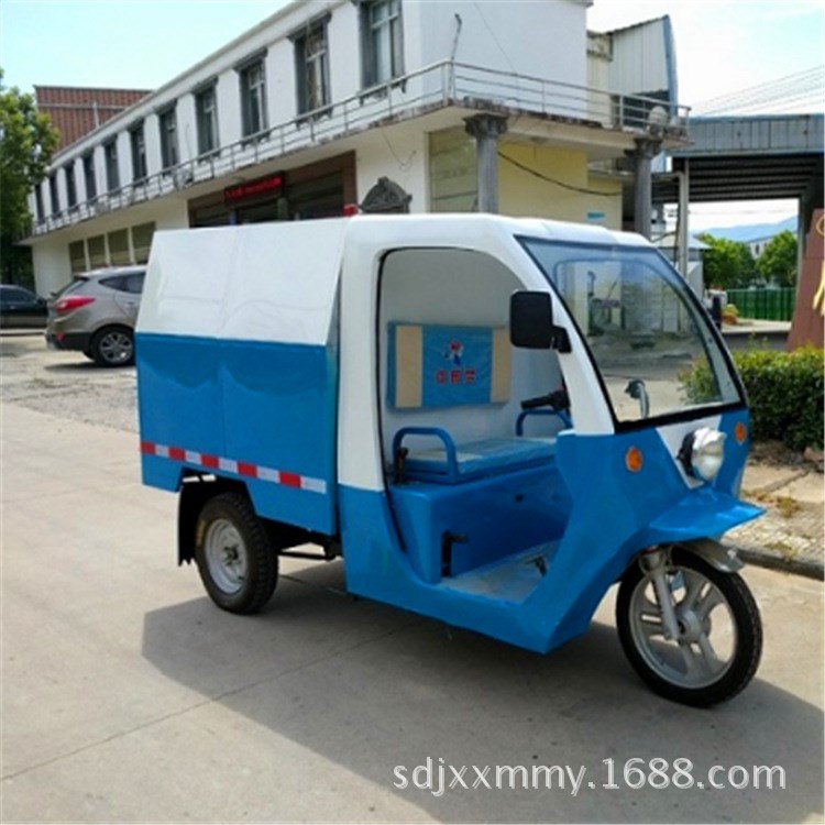 廠家直銷電動(dòng)掛桶式垃圾車價(jià)格，小型電動(dòng)垃圾車咋賣的