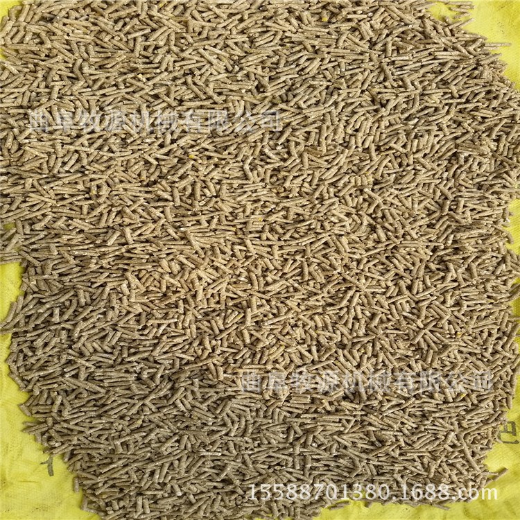 玉米芯顆粒飼料機  顆粒飼料加工設(shè)備廠家   大型平模顆粒機價格