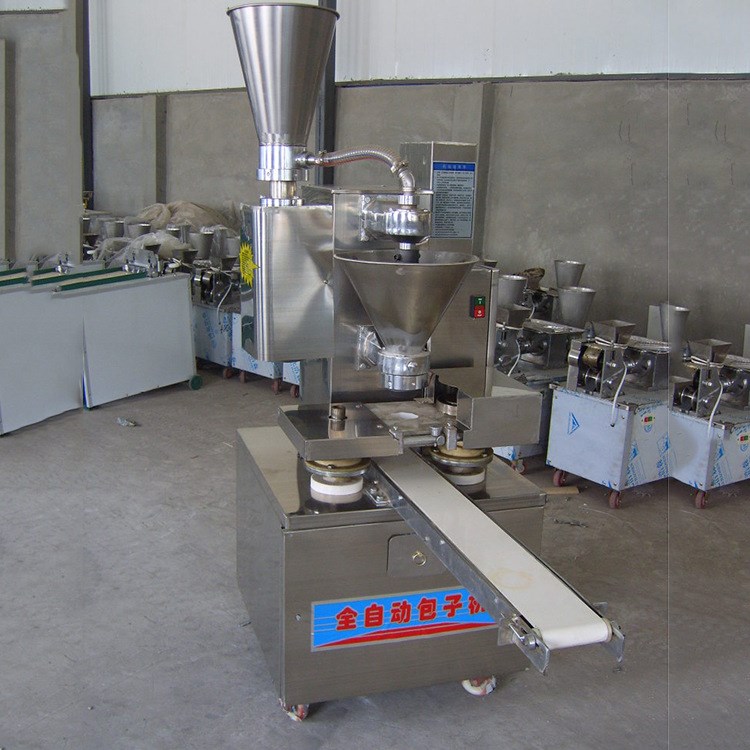 100型旋渦式雙變頻不銹鋼自動包子機 餐廳必備食品加工設備