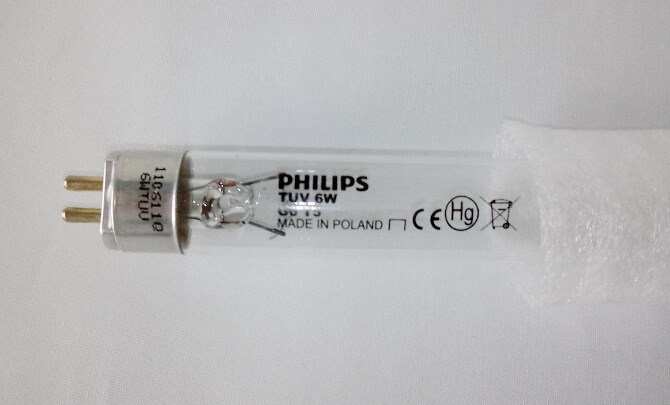 PHILIPS 飛利浦TUV6W 6W 216MM UV-C紫外線殺菌消毒燈管