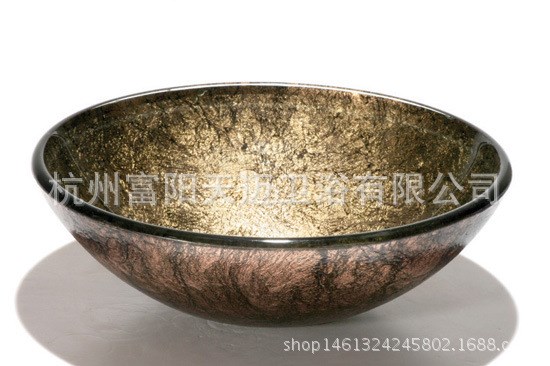 鋼化玻璃洗手盆之藝術盆玻璃洗手盆 鋼化洗手盆洗臉盆