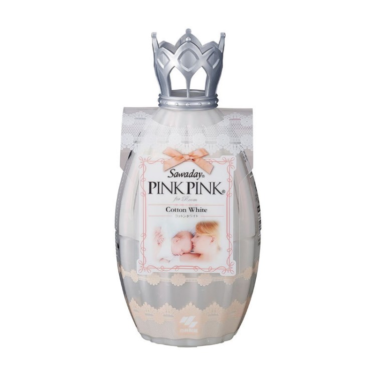 日本小林制藥PINK空氣芳香劑皇冠室內(nèi)香薰清新劑消臭元250ml