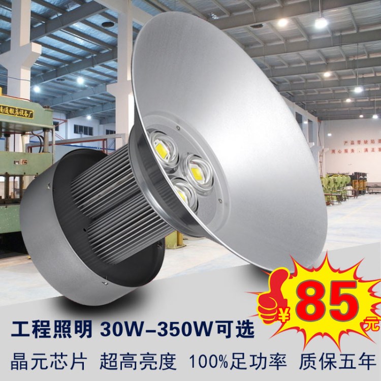 大功率LED工礦燈150w 100w 200w 300w 250w廠房車間燈 50W 天棚燈