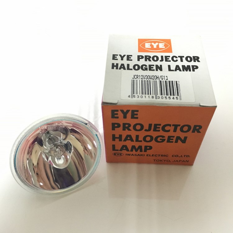 原裝EYE巖崎JCR 12V30W 20H 日本SMT貼片機光學儀器 鹵素燈泡