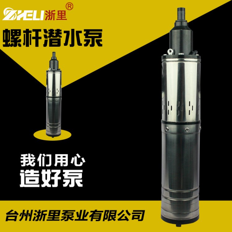 現(xiàn)貨批發(fā) 不銹鋼螺桿潛水泵 新品螺桿潛水泵 規(guī)格