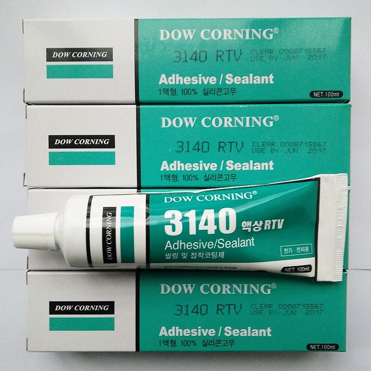 道康寧DOW CORNING 3140 RTV硅膠水DC3140耐熱防水密封防漏電絕緣