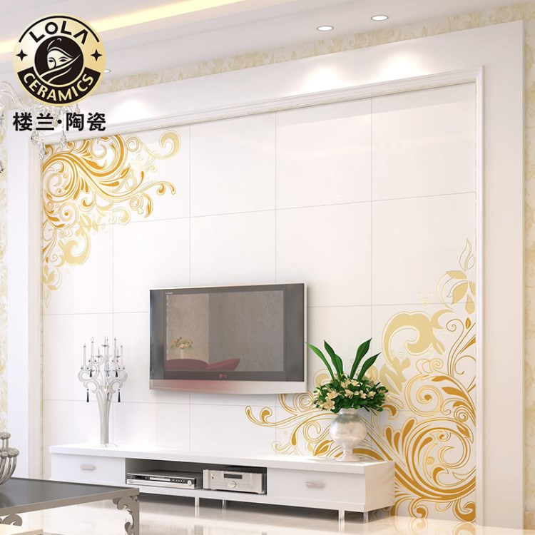 【定制】 樓蘭瓷磚 客廳高清瓷磚背景墻600*600 內墻磚 藝術墻磚