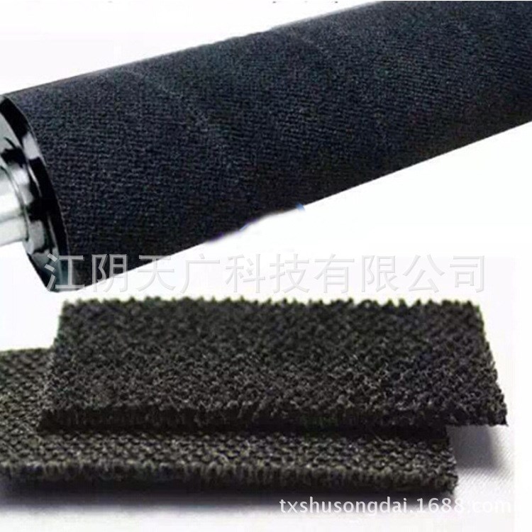 糙面皮 糙面帶卷布機(jī)驗(yàn)布機(jī)防滑皮打卷機(jī)刺皮包輥皮刺皮防滑膠帶