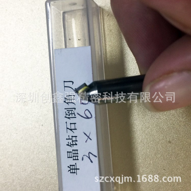高端精密拋光刀 3MM*60度鋁用高光刀倒角刀 定制非標鉆石刀