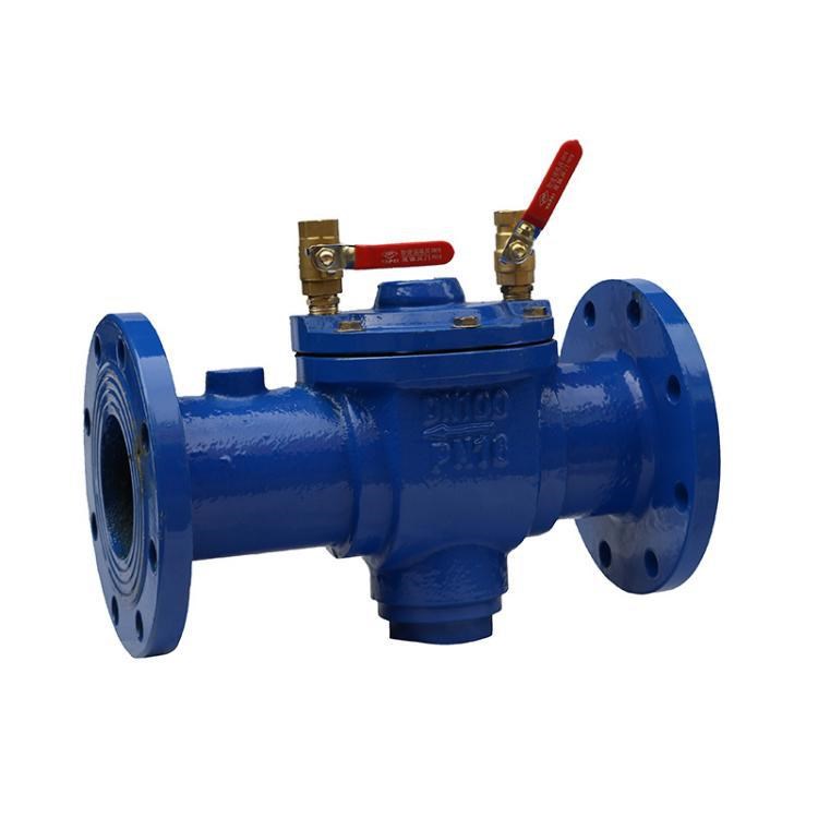 國標新品上市法蘭DN40-DN800(mm)二通式排水常溫自動倒流防止器