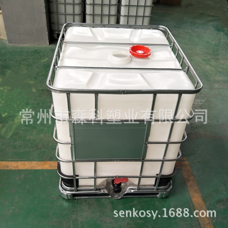 IBC噸桶1000升/1噸液體包裝桶方形集裝儲運桶塑料油桶
