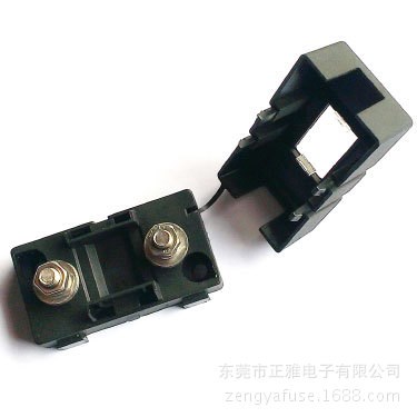 供應(yīng)汽車保險座,圓孔小號叉栓熔斷器座