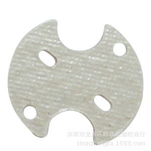 廠家現貨圓40*1mm云母絕緣墊片 隔熱云母墊圈 烤箱耐高溫云母板材