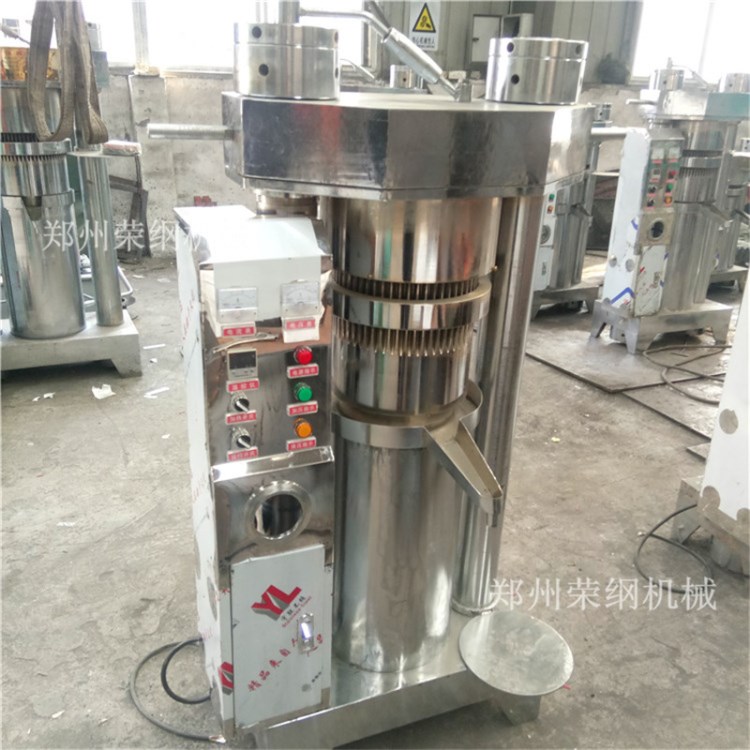 自動化180液壓香油機(jī) 小型立式液壓芝麻榨油機(jī) 食用油精煉設(shè)備