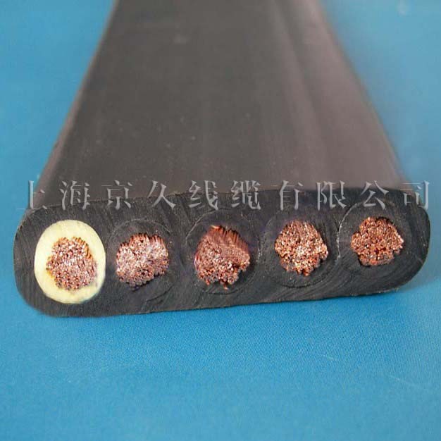 5芯扁平電纜行車電纜起重機電纜YFFB5*0.75 5&times;0.75