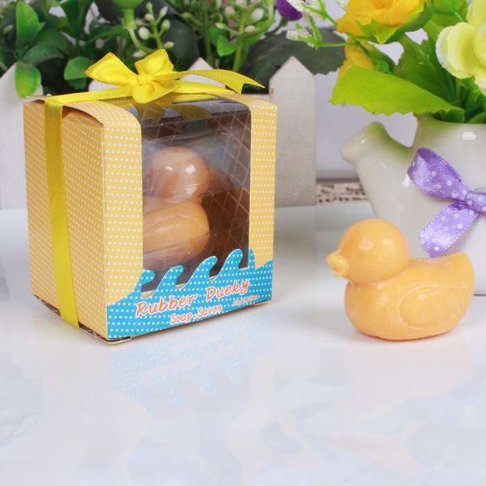 廠家直銷婚慶用品創(chuàng)意香皂 精油手工香皂透明黃鴨子禮品肥皂