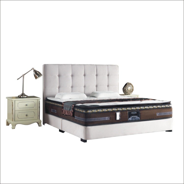 天然乳胶床垫 独立弹簧席梦思床垫 酒店双人床垫 梦甜甜寝具