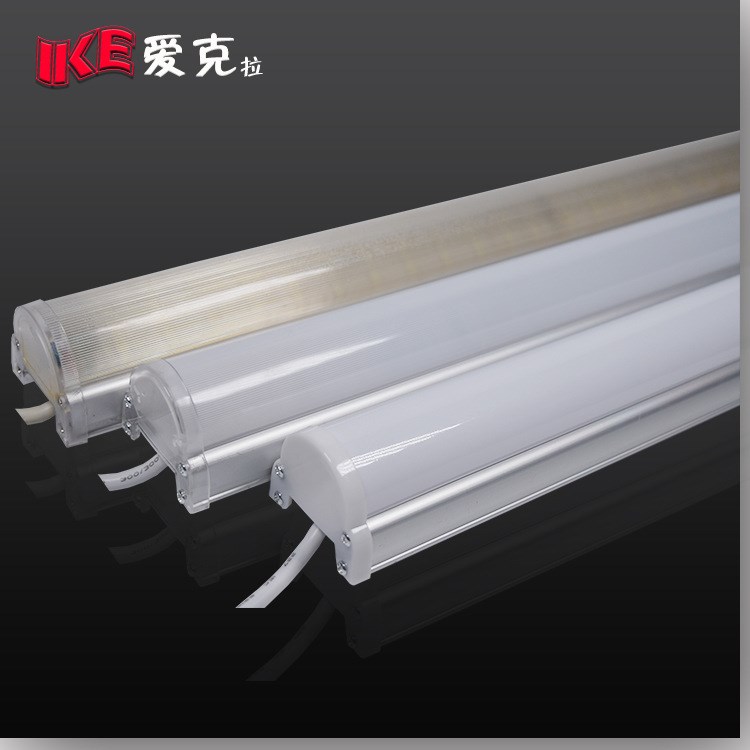 鋁型材LED護(hù)欄管數(shù)碼管外控DMX512全彩戶外防水橋梁輪廓燈