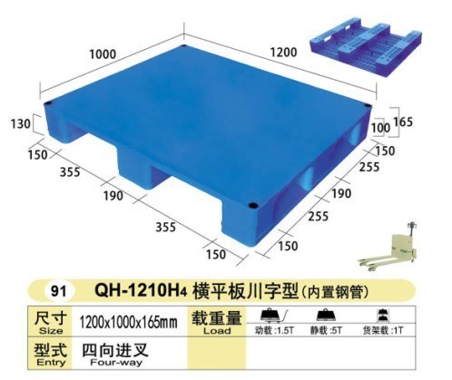 QH-1210H4橫平板川字型【內(nèi)置鋼管】