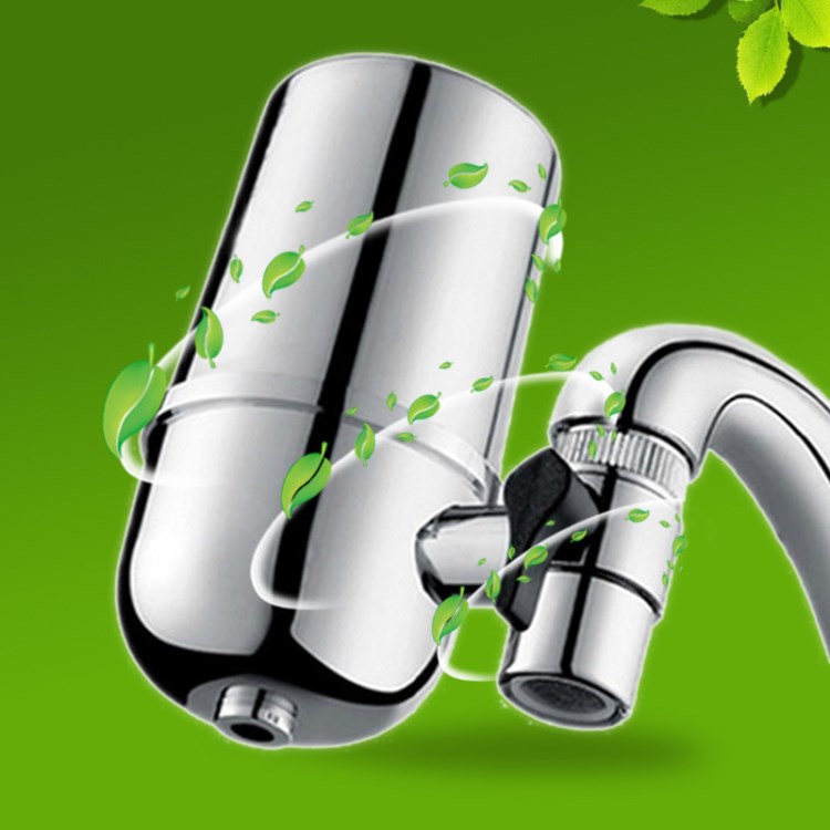 自來水雙出水過濾器 鏡面大禮盒水龍頭凈水器廚房家用凈水器批發