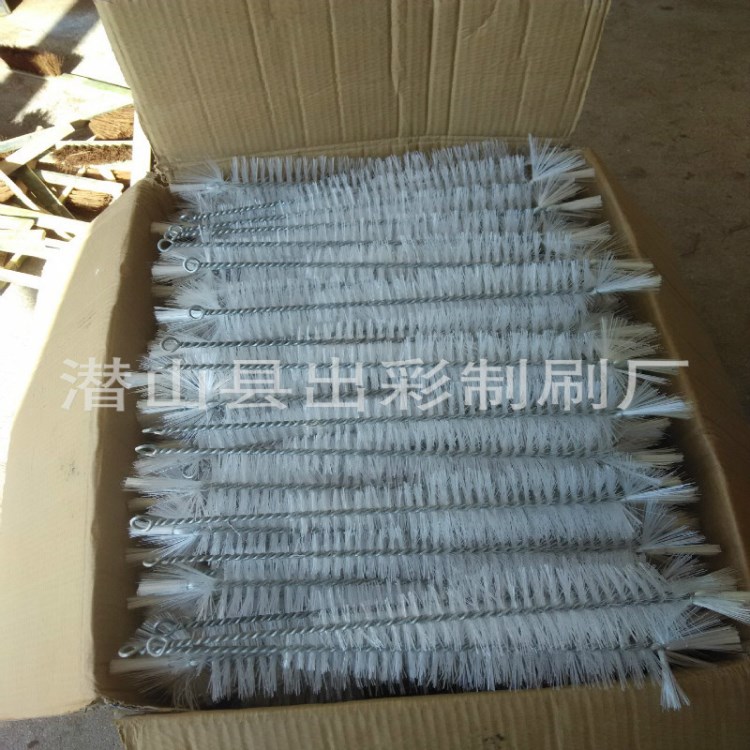 廠家直銷吸管不銹鋼刷試管尼龍洗瓶電動(dòng)工具紅酒啤酒瓶毛刷