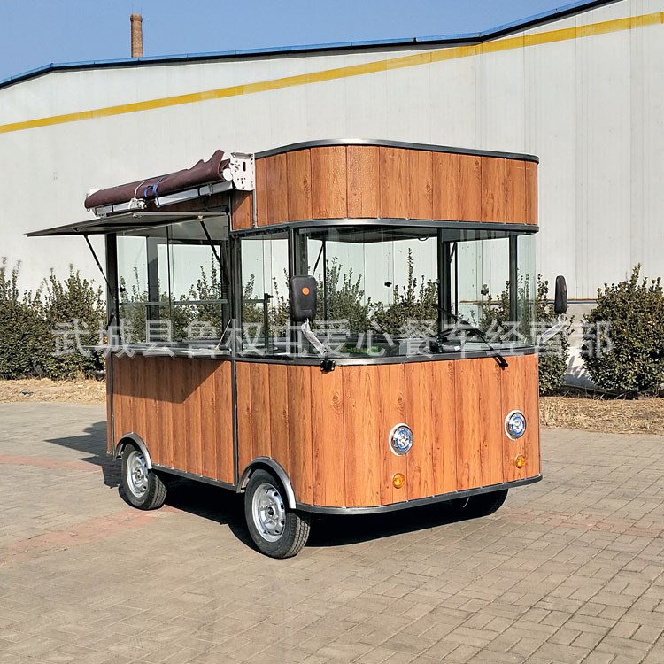 多功能燒烤小吃車 移動早餐快餐車 手推式廠家直銷定制批發(fā)零售