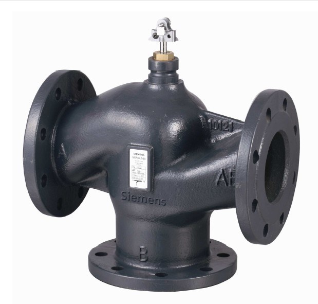 西門子電動三通閥VXF47系列 DN50DN150 品牌合流或分流閥