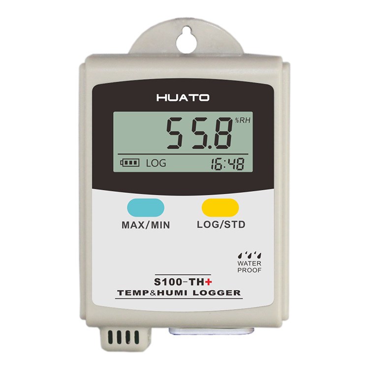 供应冷藏车冷库冰箱专用温湿度记录仪 S100-TH+数字温湿度计厂家